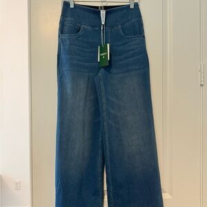 HALARA Flare Wide Leg Denim Jeans